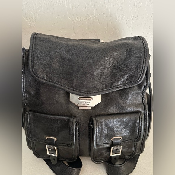 Rag & Bone - Small Field Backpack - black leather - Picture 2 of 16